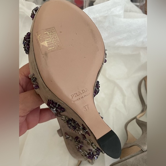 PRADA Wedges 🤎🪻 - Picture 12 of 15